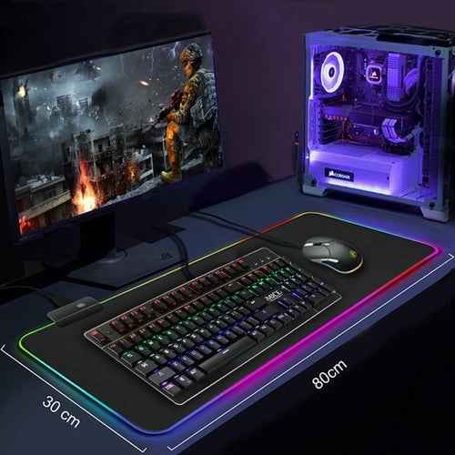 Ninja Dragons RGB Gaming Mouse Pad Large XL - Smokey Finds