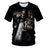Funny Skull Motorbike 3D T-Shirt - Smokey Finds
