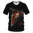 Funny Skull Motorbike 3D T-Shirt - Smokey Finds