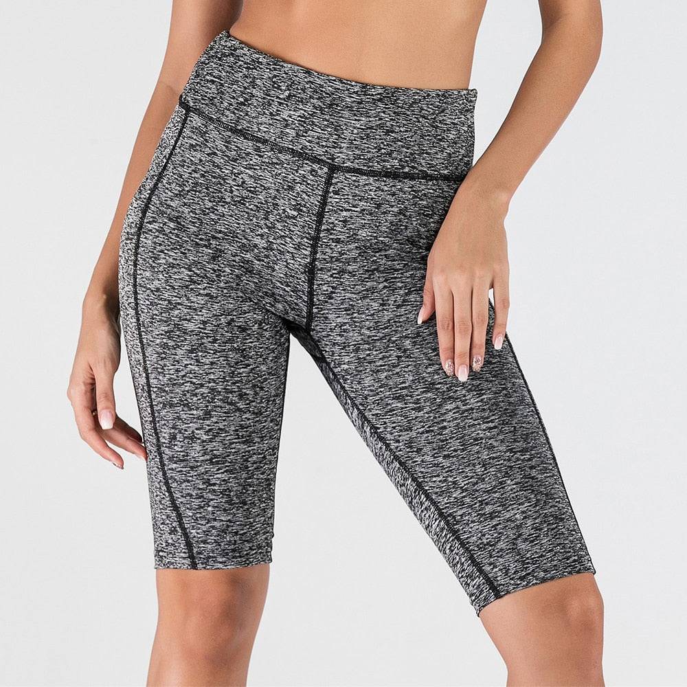 Women's High Waist Stretch Biker Shorts - Smokey Finds