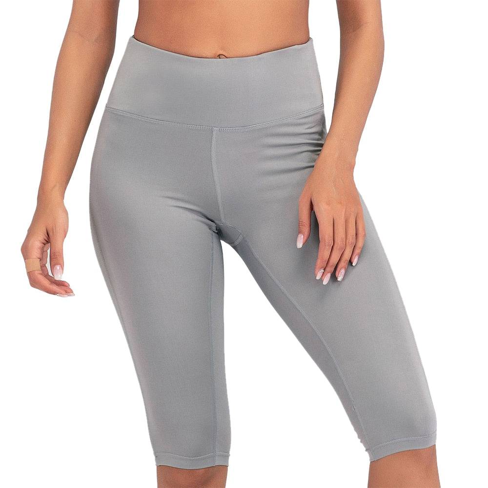 Women's High Waist Stretch Biker Shorts - Smokey Finds