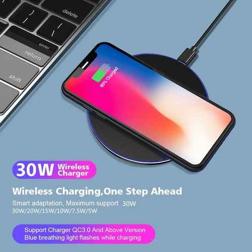 Dragon W9 30W Wireless Charging Pad Fast Pro - Smokey Finds