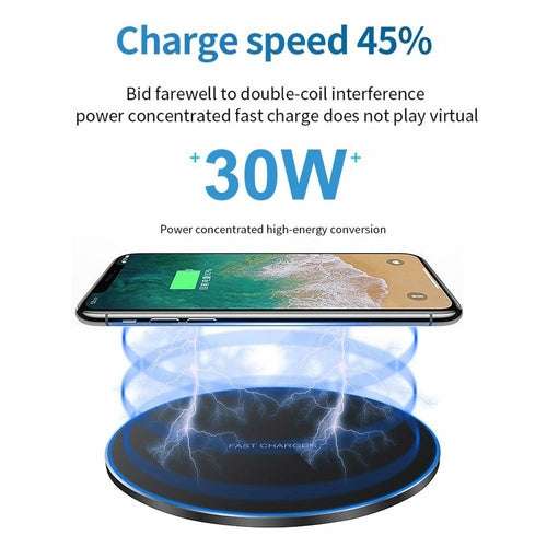 Dragon W9 30W Wireless Charging Pad Fast Pro - Smokey Finds