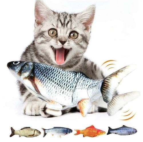 Electric Flipping Fish Toy for Cats - Smokey Finds