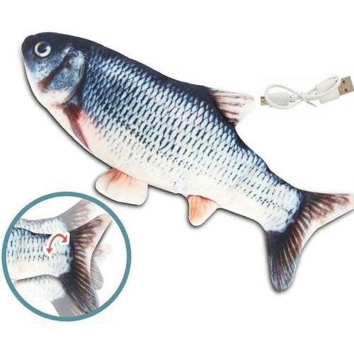 Electric Flipping Fish Toy for Cats - Smokey Finds