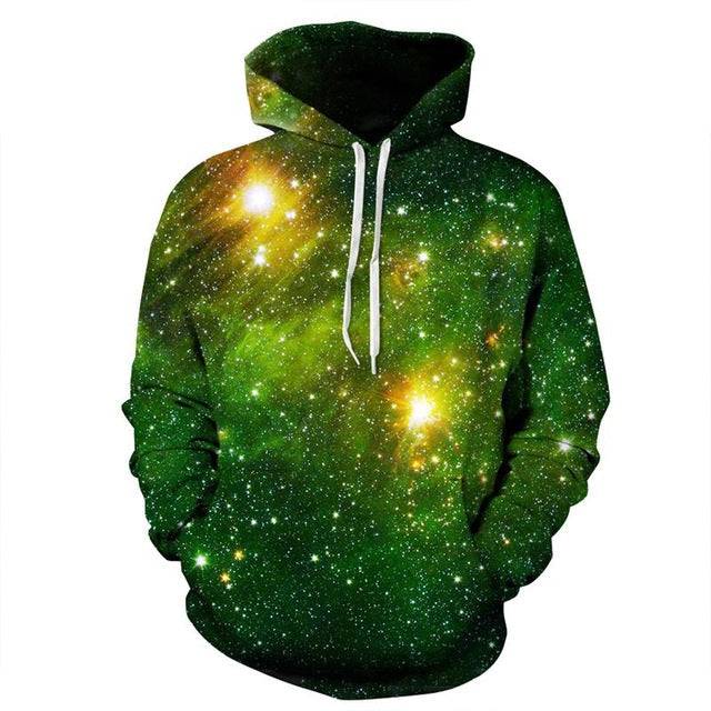 New Fashion 3D Print Waves of Purple Sprite Sweatshirt - Smokey Finds