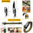 Survival kit 11-in-1 multitool plier and EDC tools close up